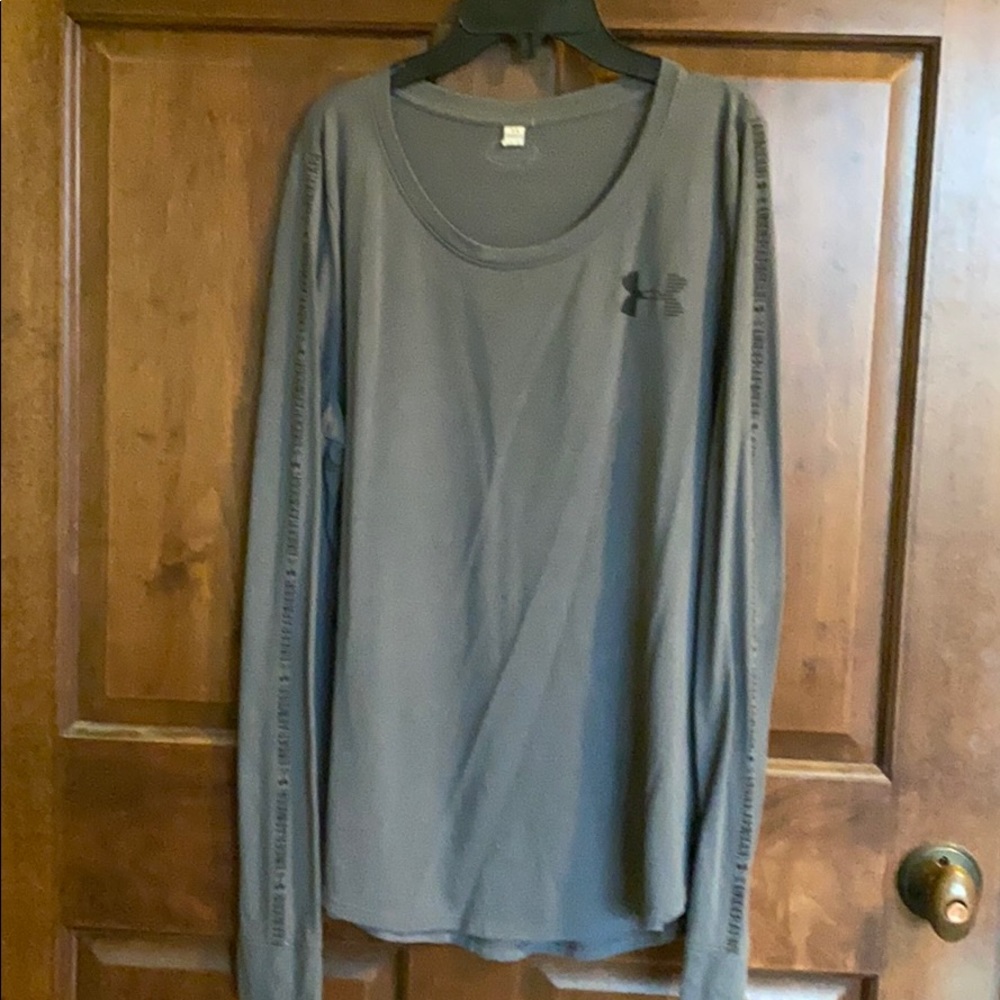 Grey Long Sleeved Under Armour